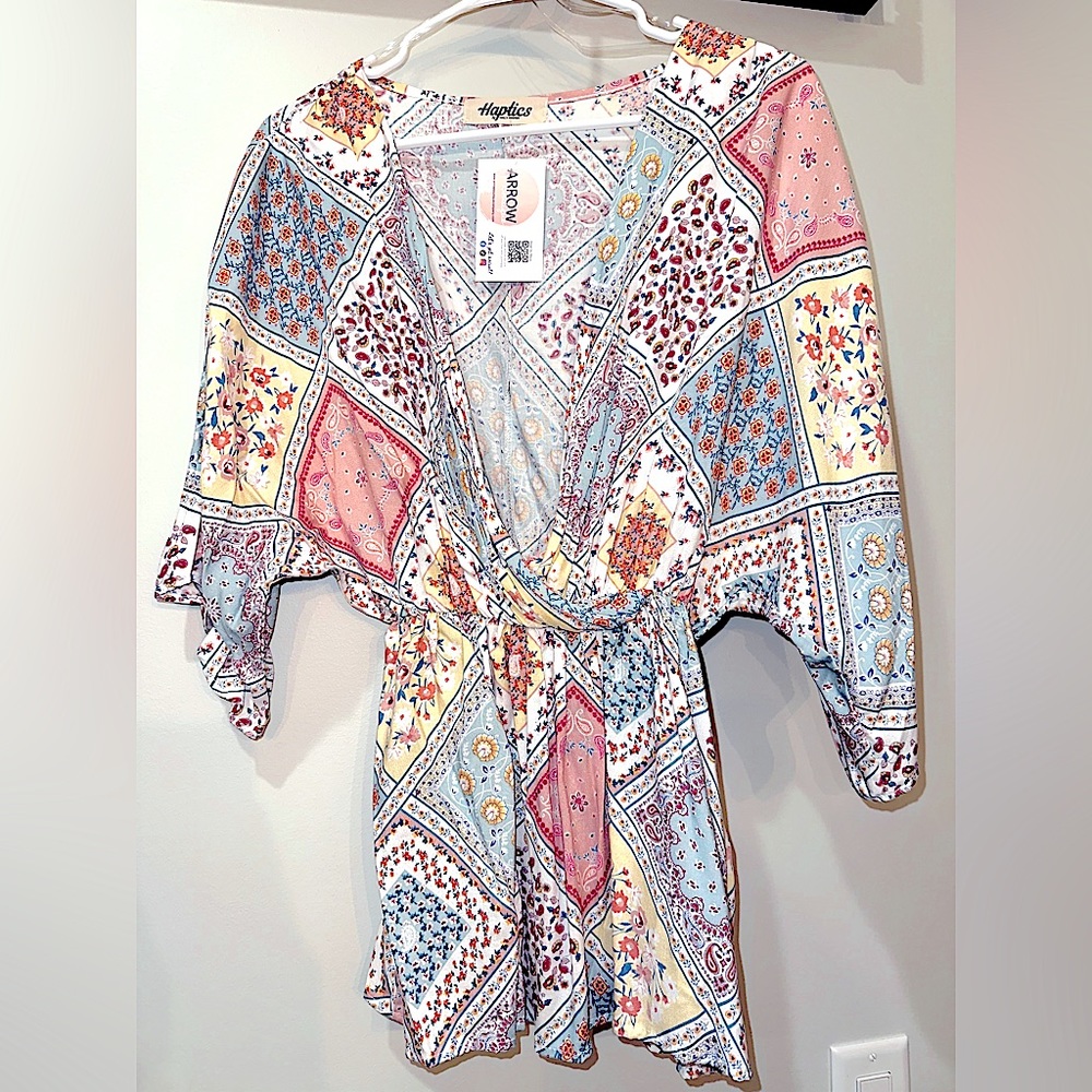 Patchwork blouse